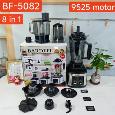 跨境4L8in1blender商用不锈钢大功率纯铜搅拌机绞肉碎冰榨汁机