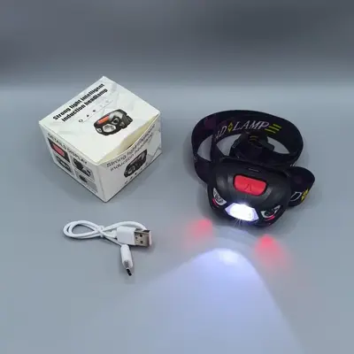 Mini Rechargeable Sensor Fishing Headlamp, Long Battery Life, Waterproof - 13