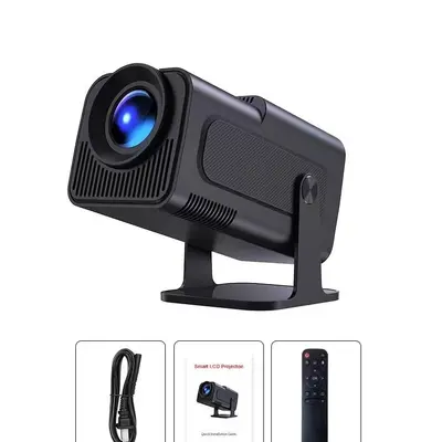 projector Uluslararası Sürüm Akıllı Kompakt Projeksiyon Makinesi WiFi Mini Taşınabilir HD Projeksiyon Cihazı Ev Tipi Portatif