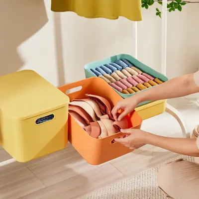 Colorful Home Storage Box for Clothes, Socks and Toys