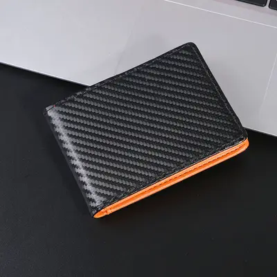 Carbon Fiber Dollar Bill Wallet with RFID Protection - 7