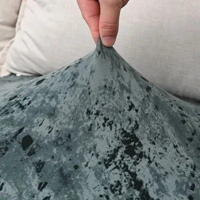Sınır Ötesi Elastik Tek Taraflı Süt İpek Baskılı Kanepe Oturak Minderi Kılıfı Dört Mevsim Uyumlu Tam Kaplayan Kanepe Kılıfı Üretici Toptan