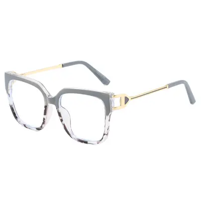 TR90 Square Blue Light Blocking Glasses Frame for Prescription Lenses - 11