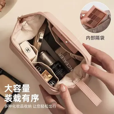 【大号+长款2件装】收纳包自动闭合数据线有线耳机随身袋电源充电