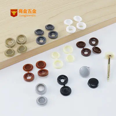 M4 Self-Tapping Screw Cover, Decorative Plastic Cross Head Cap