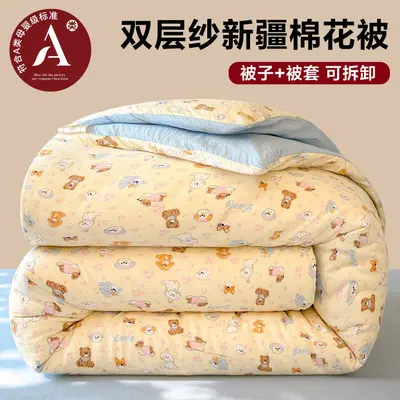 Xinjiang Cotton Quilt, Double-Layer Gauze, Winter and Spring-Autumn - 12