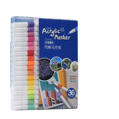 Acrylic marker pens water-based 60-color children's painting set
