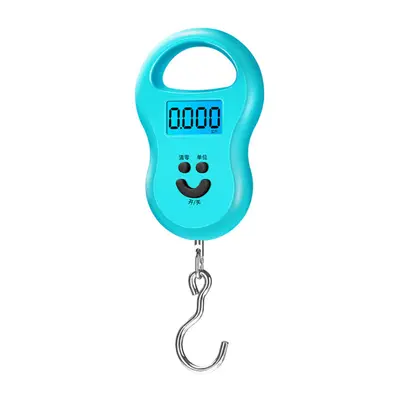 Toptan 803 yüksek hassasiyetli dijital terazi ev el çantası ölçeği kabak ölçeği 50 kg mini kanca ölçeği balıkçılık bagaj ölçeği - 8