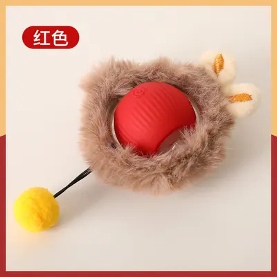Smart Cat Ball Toy, Automatic Dodging Electric Interactive Rolling Ball - 13