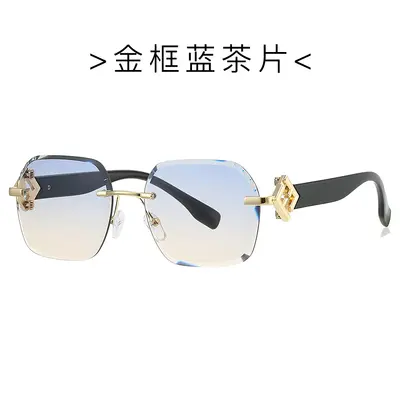 Frameless Sunglasses, UV Protection, Model 8123 - 11