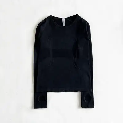 Women's Yoga Long Sleeve T-Shirt Round Neck High Elastic Breathable - 9