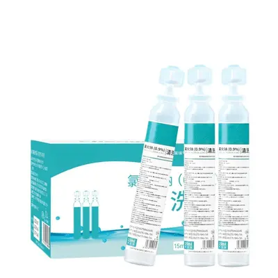 0,9 % medizinische physiologische Kochsalzlösung, 15 ml Einzelflasche