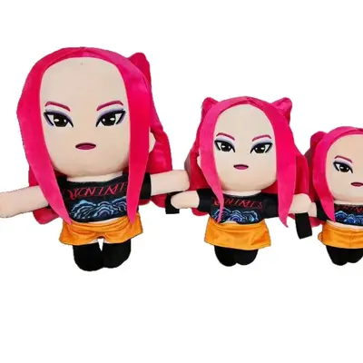 K-pop Demon Hunters Plush Toy, Anime Tiger Doll