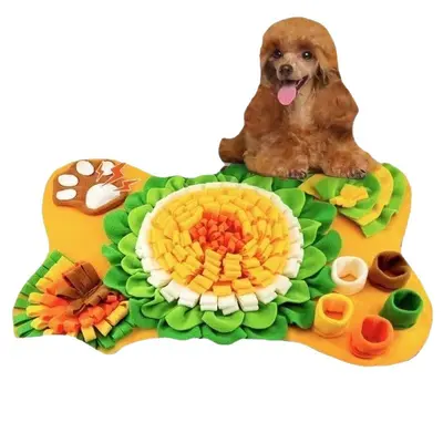 Pet Snuffle Mat with Slow Feeding and Foraging Enrichment - 6