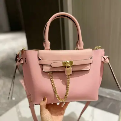 M Leather Shoulder Bag Multicolor Print Women's Crossbody Bag - 8