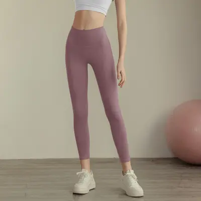 Women's Yoga Pants High Waist Tight Sports Leggings Butt Lifting Outdoor Quick Dry Running Fitness Breathable Elastic