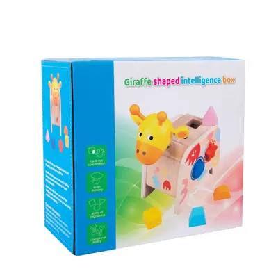 Montessori Intelligenzbox große Perlen Form- und Farbzuordnung Bausteine - 7