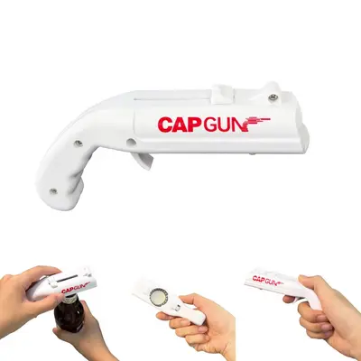 CAPGUN tabanca tipi kapak açacağı, şişe ve bira açacağı - 7