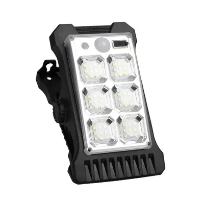 Güneş enerjili LED kamp fenerı, şarjlı, taşınabilir, acil aydınlatma