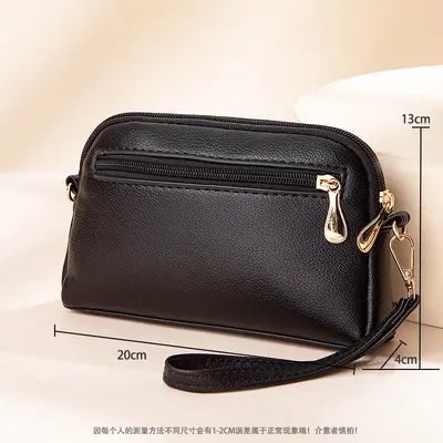 Mini Crossbody Çanta 2025 Kadın Yeni Model Şık Omuz Çantası Premium Hissi Küçük El Çantası Çok Amaçlı Orta Yaş Kadın Çantası Telefon Çantası