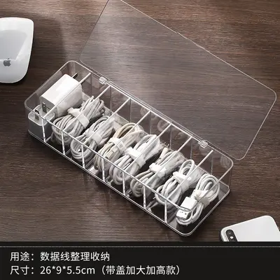 Creative Cable Organizer Tie with Silicone Strap for Headphones and Data Cables - 7
