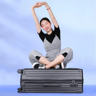 新款复古行李箱女万向轮加厚拉杆箱男学生耐用密码箱结实旅行箱
