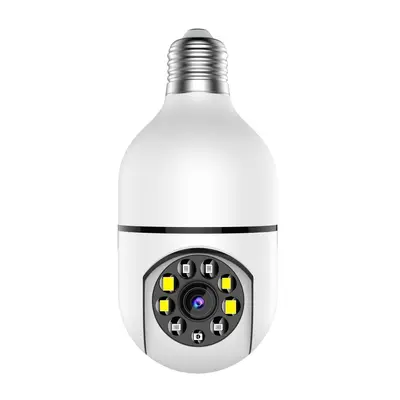 AiJia Solution YCC365PLUS Lamba Tutucu Minion Ampul İzleme Ev Uzaktan Kumandalı HD Lamba Tutucu Kamera