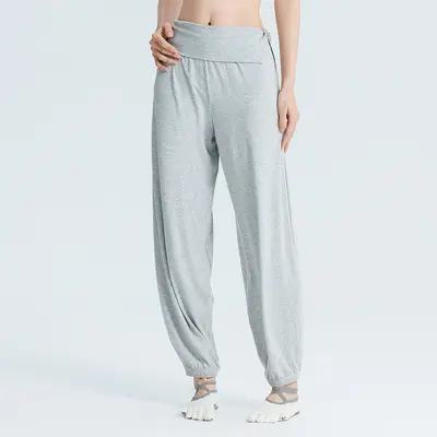 Women's 2026 Autumn Winter High Waist Yoga Pants, Soft Loose Tapered Warm Fitness Wear
