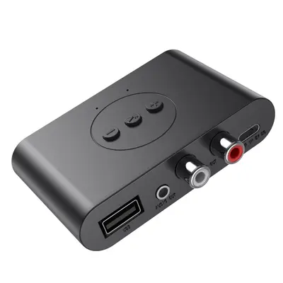 5.3 Sürüm NFC Bluetooth Müzik Alıcısı Araba Bluetooth Eller Serbest Destek U Disk Müzik Çalma B21 Bluetooth