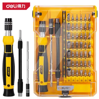 Deli precision screwdriver set for household maintenance - 2