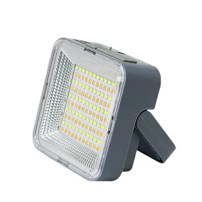 Güneş enerjili LED kamp fenerı, şarjlı, taşınabilir, acil aydınlatma