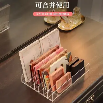 Eyeshadow storage box acrylic transparent - 4