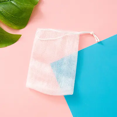 Hanging Foaming Net for Handmade Soap and Face Wash