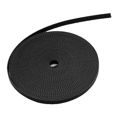 2GT GT2 Zahnriemen mit offenem Ende, 6 mm und 10 mm, PU mit Stahldraht