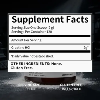 外贸热销盐酸肌酸粉末Creatine Hydrochloride Powder跨境批发