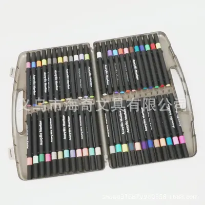 Acryl-Marker-Set weiche Spitze wasserlöslich - 5