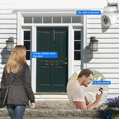 WiFi Kit Wireless Display Screen Outdoor HD Night Vision NVR Video Recorder Wireless Surveillance System