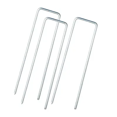 U-Shaped Lawn Staples for Weed Barrier Garden Fabric