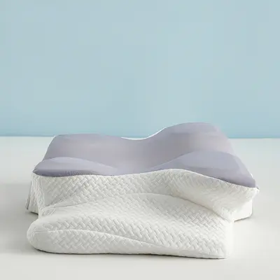 Memory Foam Pillow with Butterfly Neck Support, Ergonomic