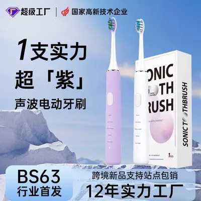 Type-C Rechargeable Sonic Electric Toothbrush Couple Five Modes - 2