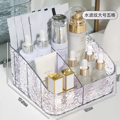 Transparente Acryl-Kosmetik- und Hautpflege-Box - 9