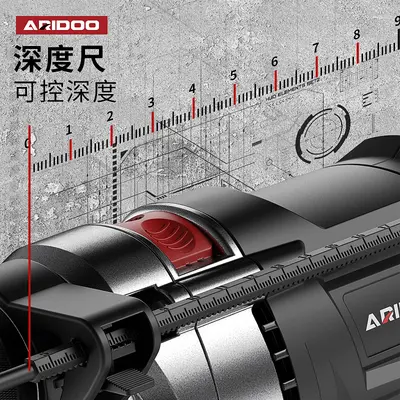 Electric rotary hammer drill, high-power dual-purpose