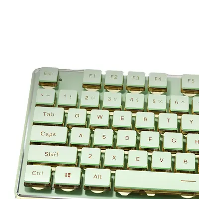 Набор проводной беззвучной клавиатуры и мыши Forerunner V3 с ощущением механической клавиатуры для девушек, офисной печати, беспроводной Bluetooth компьютер