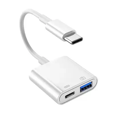 OTG adaptör, 3 ünü 1 arada, Type-C, Apple uyumlu - 9