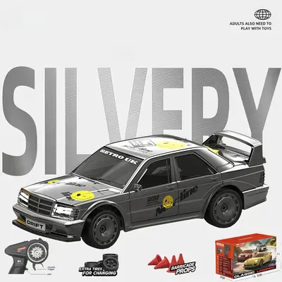 Masaüstü Mini RC Drift Araba, Sarı RX7 Model, 8 Yaş Hediye - 9