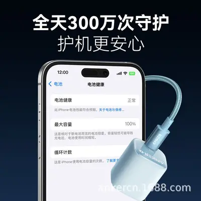 Зарядное устройство Anker 20W PD Fast Charger для Apple iPhone 16 и 17 Pro Max