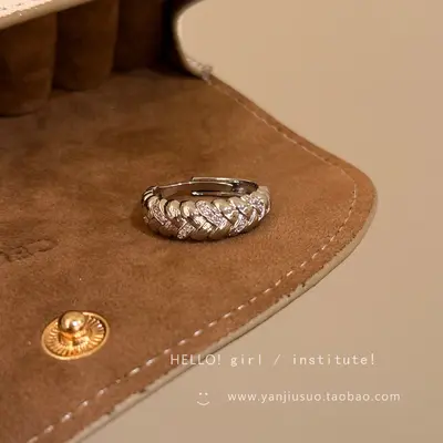 Open Ring for Women, Sparkling Rhinestone, Delicate Design - 11