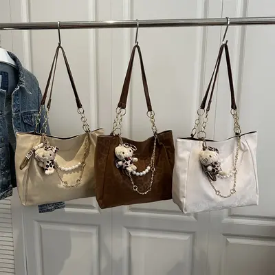 Large Capacity Lightweight Women's Single Shoulder Tote Bag - 5