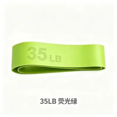 Silicone Non-Slip Resistance Band, 5 Levels, Yoga and Glute Training - 8