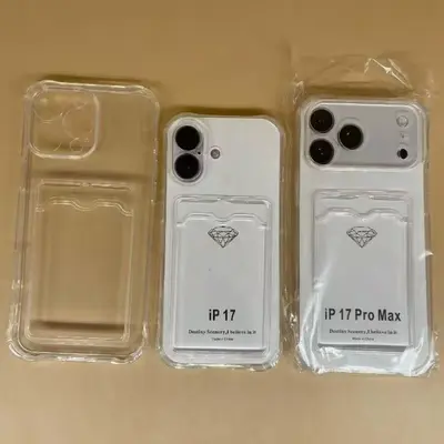 Clear Phone Case for Apple iPhone 17 16 15 14 Pro Max with Precise Cutouts Space Case Shockproof Protective Cover - 10